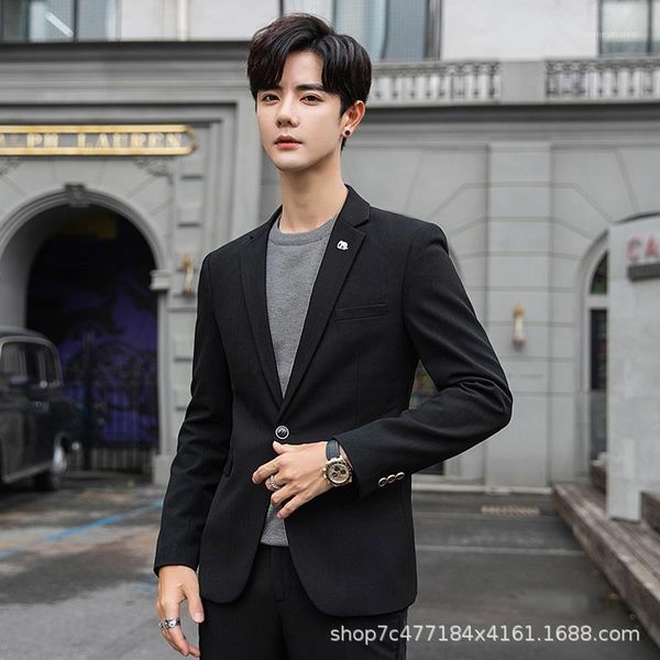 men's suits & blazers mens stage jackets casual suit korean trend handsome professional formal groom 2021 bb50xz1, White;black
men's suits & blazers mens stage jackets casual suit korean trend handsome professional formal groom 2021 bb50xz1, White;black