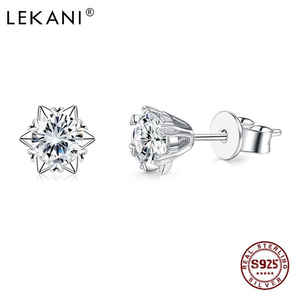 stud lekani romantic 925 sterling silver earrings for women snowflake 5a+ cubic zirconia anniversary female earring arrival, Golden;silver
stud lekani romantic 925 sterling silver earrings for women snowflake 5a+ cubic zirconia anniversary female earring arrival, Golden;silver