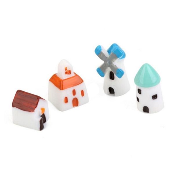 wholesale- 4pcs/set mini resin church castle windmill shed cabin house fairy garden miniature craft micro cottage l jllnom outbag2007
wholesale- 4pcs/set mini resin church castle windmill shed cabin house fairy garden miniature craft micro cottage l jllnom outbag2007