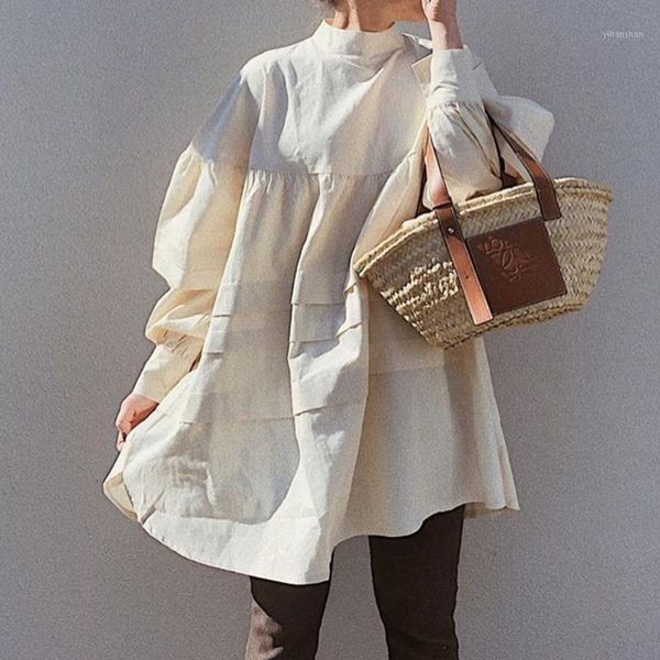 loose women khaki blouse 2020 autumn winter casual fashion shirts stand collar tee korean japan female pullover fashion new1, White
loose women khaki blouse 2020 autumn winter casual fashion shirts stand collar tee korean japan female pullover fashion new1, White