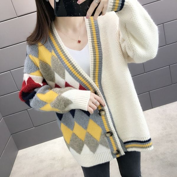 lamb wool coat loose coat woolsweater woolthick lazy wind new autumn winter net red sweater cardigan 8wgn7, White;black
lamb wool coat loose coat woolsweater woolthick lazy wind new autumn winter net red sweater cardigan 8wgn7, White;black