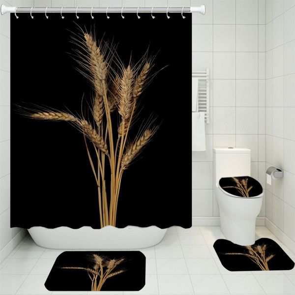 plant printing waterproof shower curtain/floor mat/toilet mat/u-shaped carpet/non-slip carpet bathroom shower kit
plant printing waterproof shower curtain/floor mat/toilet mat/u-shaped carpet/non-slip carpet bathroom shower kit