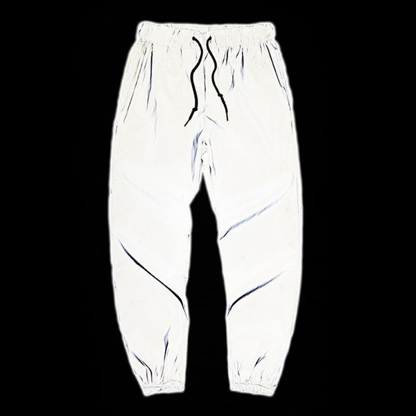 men's pants bolubao trend brand men reflective spring high street drawstring fashion hip hop harem male, Black
men's pants bolubao trend brand men reflective spring high street drawstring fashion hip hop harem male, Black
