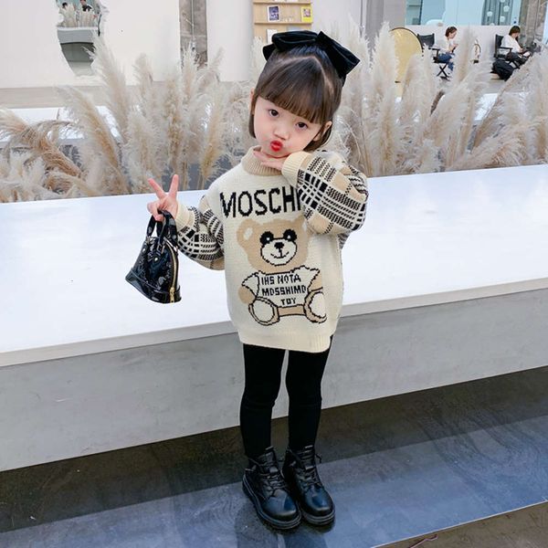 winter drs 2020 girls' autumn baby new cartoon bear pullover sweater foreign sle children's loose knit shirt v6zm, Blue
winter drs 2020 girls' autumn baby new cartoon bear pullover sweater foreign sle children's loose knit shirt v6zm, Blue