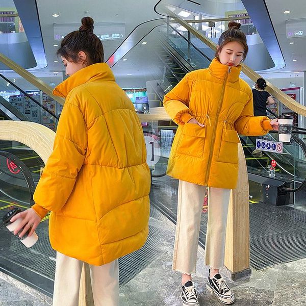 new pregnant womens winter clothing pregnancy fashion korean loose padded jacket stand collar thick mid-length cotton coat, Black
new pregnant womens winter clothing pregnancy fashion korean loose padded jacket stand collar thick mid-length cotton coat, Black