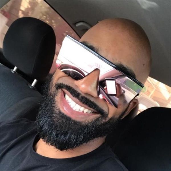 male big black sunglasses fashion designer mirror pink square shades men summer driving glasses uv400 women's eyewear, White;black
male big black sunglasses fashion designer mirror pink square shades men summer driving glasses uv400 women's eyewear, White;black