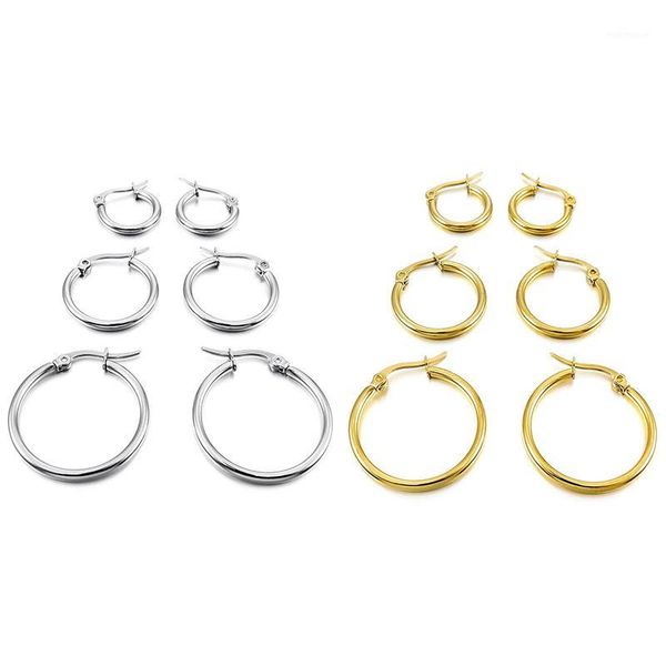 hoop & huggie 1 pairs 15mm 20mm 25mm jewelry simple woman huggies stainless steel earrings ear clip sale round temperament1, Golden;silver
hoop & huggie 1 pairs 15mm 20mm 25mm jewelry simple woman huggies stainless steel earrings ear clip sale round temperament1, Golden;silver