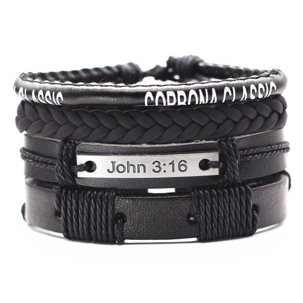 tennis punk alloy feather cross wing charm wood beads leather bracelets men women femme homme male jewelry y 4 pcs/set, Golden;silver
tennis punk alloy feather cross wing charm wood beads leather bracelets men women femme homme male jewelry y 4 pcs/set, Golden;silver