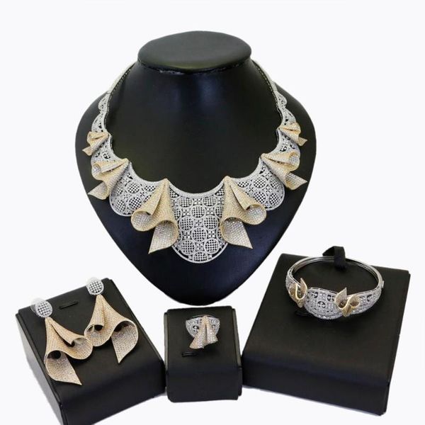 yulaili popular "heart&arrow" zircon ladies costume cubic zirconia jewelry sets for women wedding party accessories, Silver
yulaili popular "heart&arrow" zircon ladies costume cubic zirconia jewelry sets for women wedding party accessories, Silver