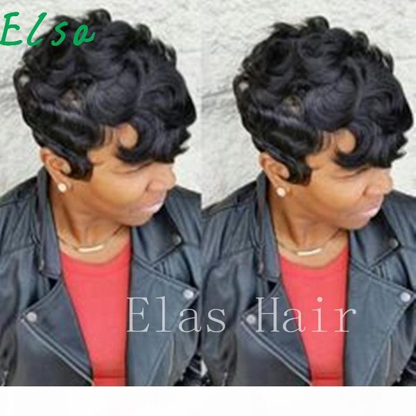 short pixie wig human hair wigs black natural wave curly wig short human hair wig for black women, Black;brown
short pixie wig human hair wigs black natural wave curly wig short human hair wig for black women, Black;brown