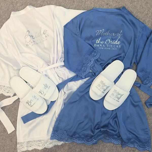 custom name lace satin kimono robes personalized wedding bridal party sister mother of bride robe bridesmaid gift with slippers
custom name lace satin kimono robes personalized wedding bridal party sister mother of bride robe bridesmaid gift with slippers