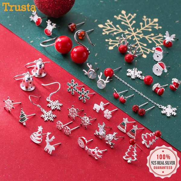stud trusta 2021 100% 925 real sterling silver fashion women's jewelry sweet christmas earring gift for girls teens lady da01, Golden;silver
stud trusta 2021 100% 925 real sterling silver fashion women's jewelry sweet christmas earring gift for girls teens lady da01, Golden;silver