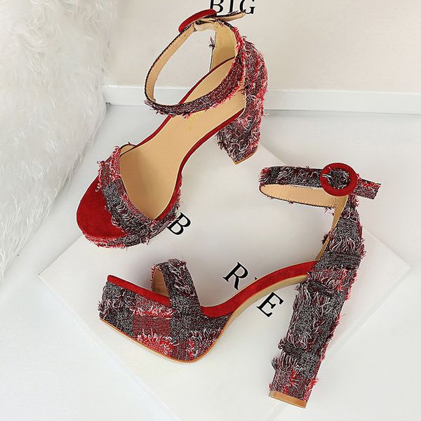 women 13cm high heels sandals wedding bridal 4.5cm platform heels denim jeans red sandles prom elegant stripper strap shoesmultifunction, Black
women 13cm high heels sandals wedding bridal 4.5cm platform heels denim jeans red sandles prom elegant stripper strap shoesmultifunction, Black