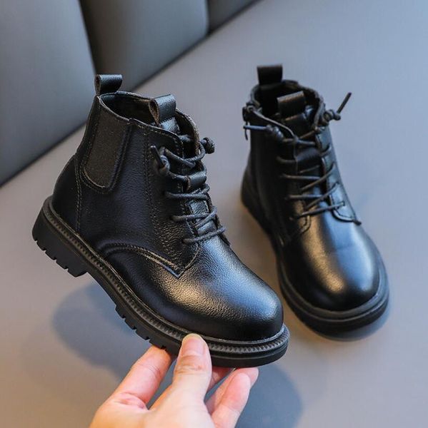 new martin boots for children size 26 36 short boots for girl pu leather waterproof winter kids snow shoes girls rubber boots wmtpkj xhlove, Black
new martin boots for children size 26 36 short boots for girl pu leather waterproof winter kids snow shoes girls rubber boots wmtpkj xhlove, Black