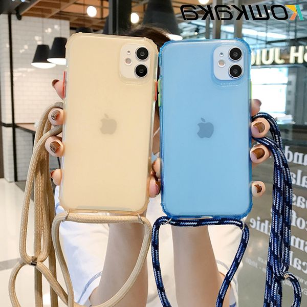 kowkaka clear silicone lanyard phone case for iphone 11 pro max x xr xs se 2020 6 6s 7 8 plus cute candy color drawstring shell
kowkaka clear silicone lanyard phone case for iphone 11 pro max x xr xs se 2020 6 6s 7 8 plus cute candy color drawstring shell