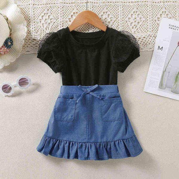 1-6year baby girls summer costumes fashion puff sleeve polka dots solid skirts 2pcs outfit set toddler kids clothes 1-6year g220217, White
1-6year baby girls summer costumes fashion puff sleeve polka dots solid skirts 2pcs outfit set toddler kids clothes 1-6year g220217, White