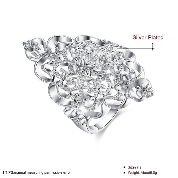 beautiful silver ring pretty fashion wedding party silver color nice women retro lady ring jewelry classical gift r807 h bbylus
beautiful silver ring pretty fashion wedding party silver color nice women retro lady ring jewelry classical gift r807 h bbylus