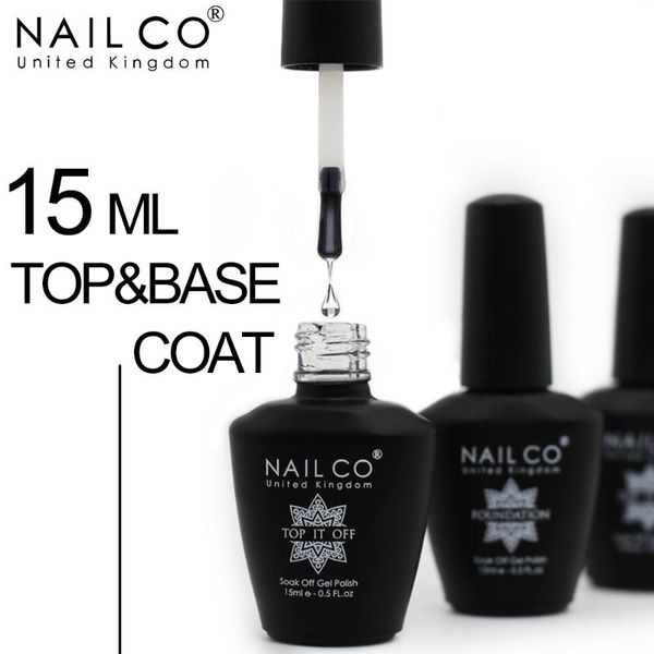 

nailco base coat gel set gel nail polish semi permanent lacquer long lasting nail art varnish hybrid resin 15ml 47 color, Red;pink