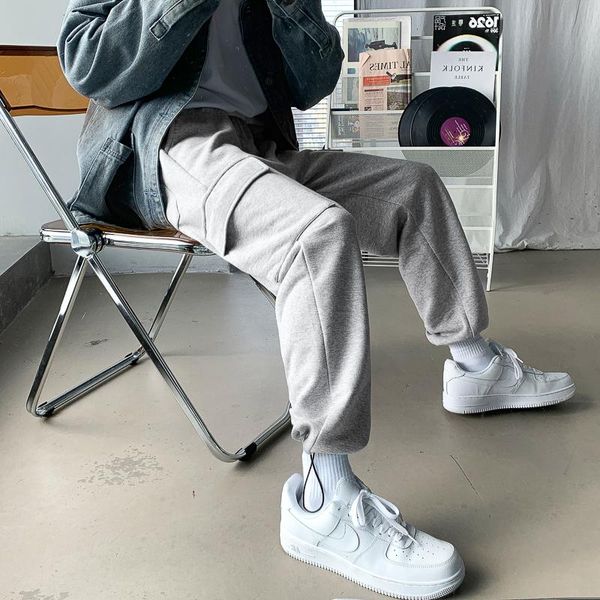 spring autumn casual pants men solid sweatpant mens loose mens pant korean streerwear clothing, Black
spring autumn casual pants men solid sweatpant mens loose mens pant korean streerwear clothing, Black