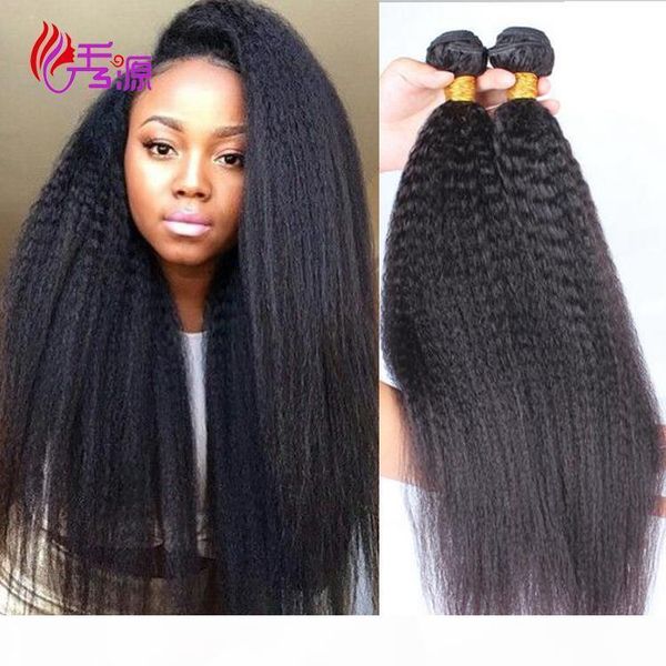 xiuyuanhair natural color double weft kinky straight virgin human hair bundles brazilian cuticle aligned remy human hair bundles, Black
xiuyuanhair natural color double weft kinky straight virgin human hair bundles brazilian cuticle aligned remy human hair bundles, Black