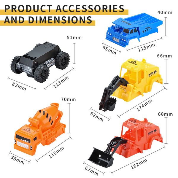 kid electric engineer truck toy baby diy assemble construction truck toy mini truck model kid boy gifts
kid electric engineer truck toy baby diy assemble construction truck toy mini truck model kid boy gifts