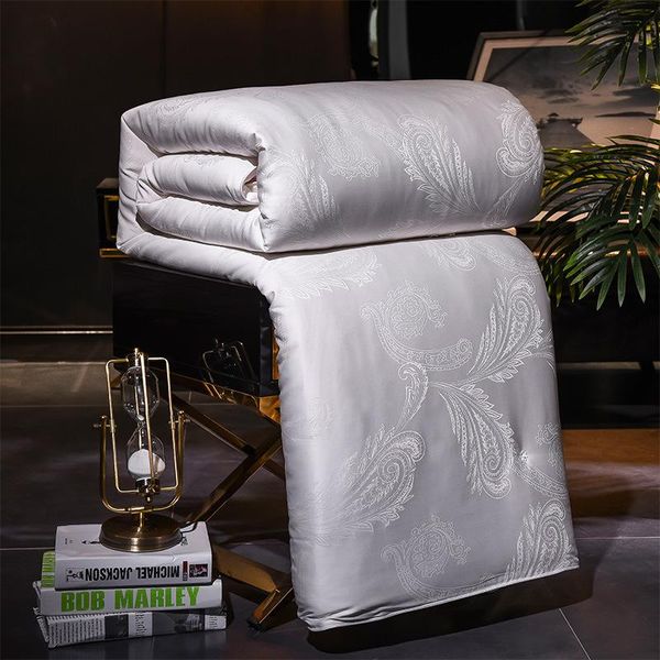 comforters & sets 100 mulberry silk satin quilt air conditioner thickened spring and autumn winter core jacquard cotton cover
comforters & sets 100 mulberry silk satin quilt air conditioner thickened spring and autumn winter core jacquard cotton cover
