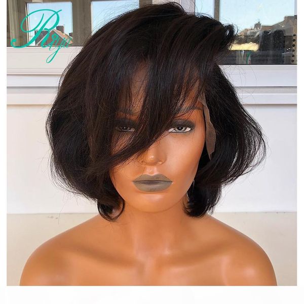 new short bob cut brazilian lace front wigs for black women preplucked closure wavy synthetic hair wig heat resistant, Black;brown
new short bob cut brazilian lace front wigs for black women preplucked closure wavy synthetic hair wig heat resistant, Black;brown