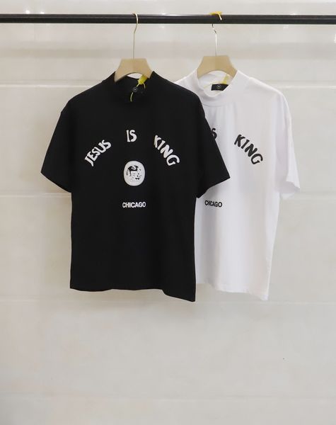 spring summer 2021 new high street fashion brand kanye peye net red loose men's and women's same t-shirt, White;black
spring summer 2021 new high street fashion brand kanye peye net red loose men's and women's same t-shirt, White;black