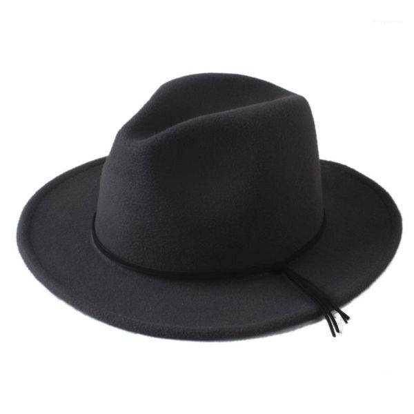 100% wool women's men's chapeu feminino fedora hat for laday men woolen panama cap headband jazz hat1, Blue;gray
100% wool women's men's chapeu feminino fedora hat for laday men woolen panama cap headband jazz hat1, Blue;gray