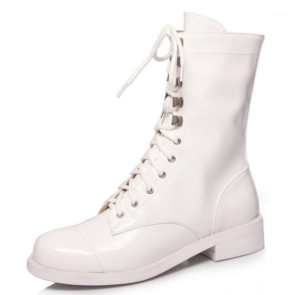 winter fashion genuine leather lace up boots women low heel zipper booties luxury gold ankle boots rivets punk woman shoe1, Black
winter fashion genuine leather lace up boots women low heel zipper booties luxury gold ankle boots rivets punk woman shoe1, Black