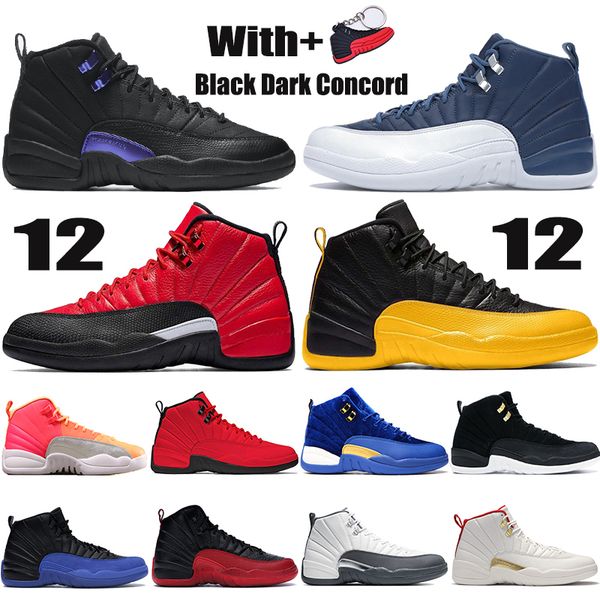 new 12 12s jumpman men basketball shoes black dark concord indigo reverse flu game sunrise bulls white dark grey fiba mens sneakers trainers
new 12 12s jumpman men basketball shoes black dark concord indigo reverse flu game sunrise bulls white dark grey fiba mens sneakers trainers