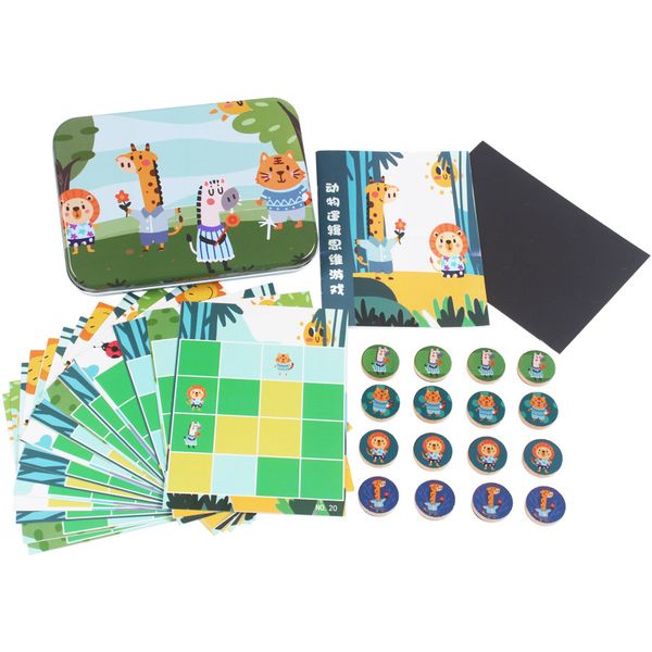 children memory training matching pair game early education interactive toy parent child toys with iron box 
children memory training matching pair game early education interactive toy parent child toys with iron box