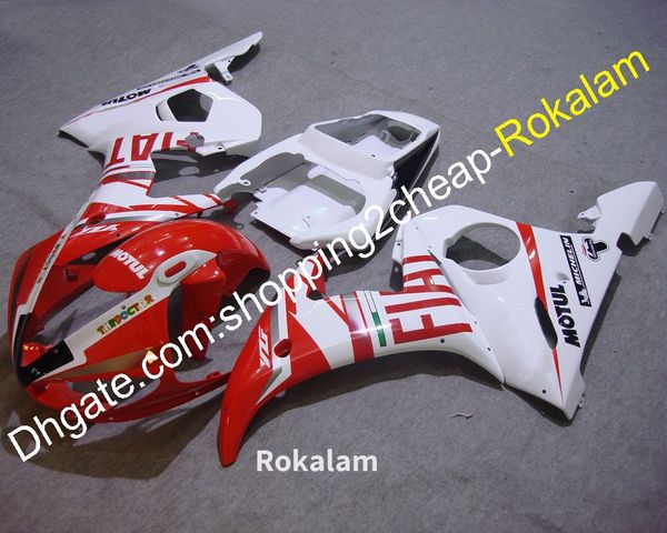 bodywork kit for yamaha yzf600 yzf 600 r6 yzf-r6 2005 05 red white bodywork abs street autocycle fairing (injection molding)
bodywork kit for yamaha yzf600 yzf 600 r6 yzf-r6 2005 05 red white bodywork abs street autocycle fairing (injection molding)