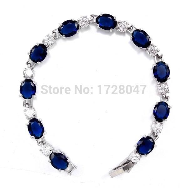 2020 new white gold color zircon bracelet for women montana cz stones fashion woman jewelry, Black
2020 new white gold color zircon bracelet for women montana cz stones fashion woman jewelry, Black