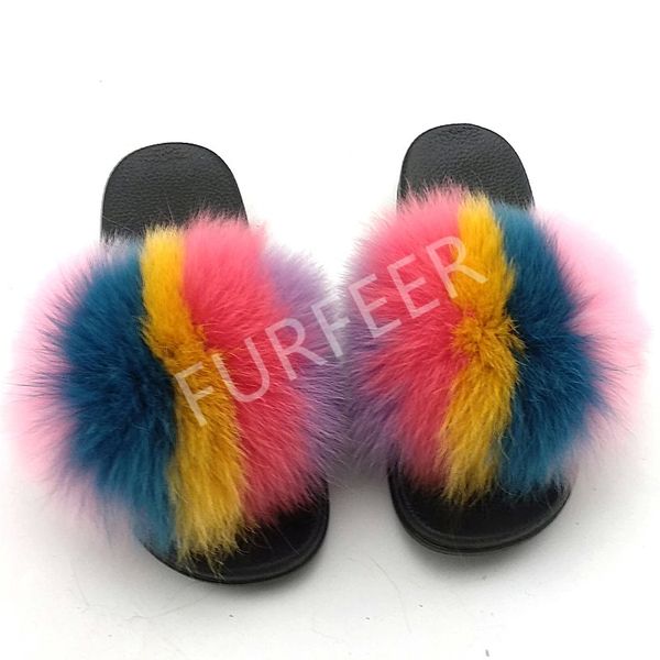 new women's summer open toe fur sandals real fox fur fluffy flip flops indoor warm plush slippers women slides home furry shoes #bb7m, Black
new women's summer open toe fur sandals real fox fur fluffy flip flops indoor warm plush slippers women slides home furry shoes #bb7m, Black