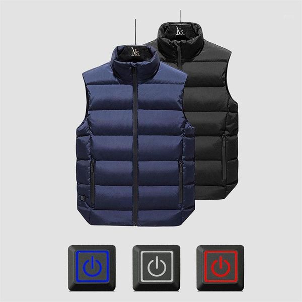outdoor t-shirts down winter men's smart heated vest usb charging warm women's electric heating jackets for ski thermal clothing1, Gray;blue
outdoor t-shirts down winter men's smart heated vest usb charging warm women's electric heating jackets for ski thermal clothing1, Gray;blue