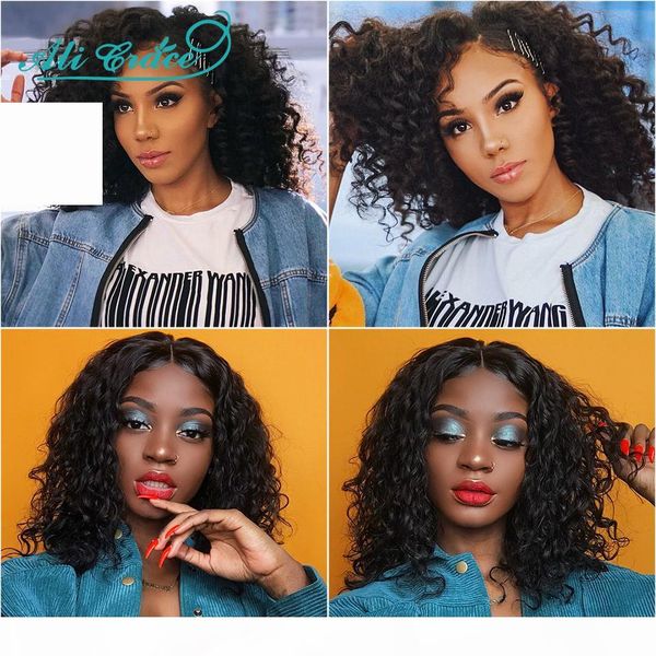 ali grace brazilian wavy curly wig 10inch lace part lace front wigs wavy human hair wigs with baby hair wigs, Black
ali grace brazilian wavy curly wig 10inch lace part lace front wigs wavy human hair wigs with baby hair wigs, Black
