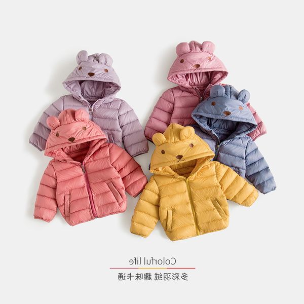 k2020 girls' baby new girl hooded light warm coat infant autumn winter down jacket, Blue;gray
k2020 girls' baby new girl hooded light warm coat infant autumn winter down jacket, Blue;gray