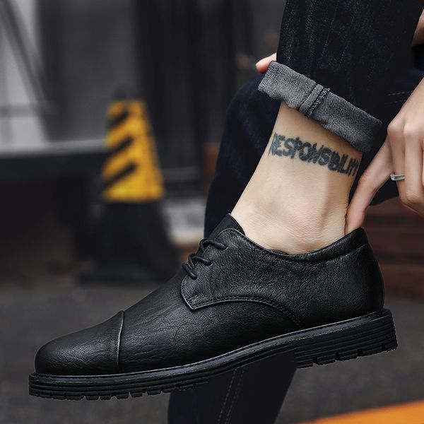 fashion men shoes lace up oxfords moccasins black shoes genuine leather autumn shoes men casual loafers chaussure homme cuir j3 t200610
fashion men shoes lace up oxfords moccasins black shoes genuine leather autumn shoes men casual loafers chaussure homme cuir j3 t200610