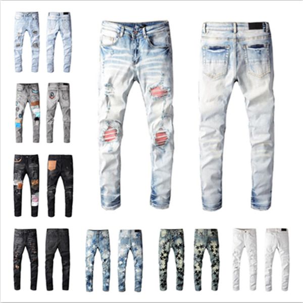 amiry sell clothing pants men women t shirts panther print army green destroyed mens slim denim straight biker skinny jeans, Blue
amiry sell clothing pants men women t shirts panther print army green destroyed mens slim denim straight biker skinny jeans, Blue