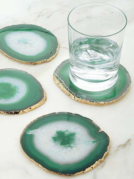 1pcs 60-80mm natural agate geode piece insulated coasters crystal board jade agate coasters with gold-plated lace mineral trim1
1pcs 60-80mm natural agate geode piece insulated coasters crystal board jade agate coasters with gold-plated lace mineral trim1