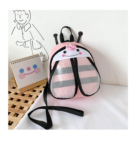 cartoon bee anti-loss backpack for toddler baby wings colorful mini schoolbags kindergarten safety adjustable striped lovely bag y0125
cartoon bee anti-loss backpack for toddler baby wings colorful mini schoolbags kindergarten safety adjustable striped lovely bag y0125