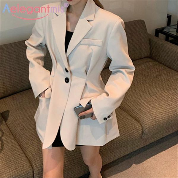 aelegantmis vintage slim office lady design blazer women single breasted blazer jackets female fashion retro suit 2021, White;black
aelegantmis vintage slim office lady design blazer women single breasted blazer jackets female fashion retro suit 2021, White;black