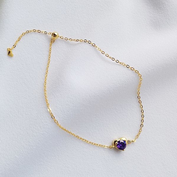 s925 камня braceletbracelet камень braceletsterling серебряного fashionversatilesweet и lovingwith фиолетового циркона и браслет для женщин, Golden;silver
s925 камня braceletbracelet камень braceletsterling серебряного fashionversatilesweet и lovingwith фиолетового циркона и браслет для женщин, Golden;silver