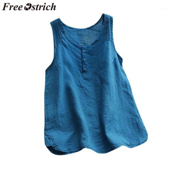 ostrich women shirts plus size linen tee vintage solid sleeveless loose vest fashion popular 2019 blouse women shirts1, White
ostrich women shirts plus size linen tee vintage solid sleeveless loose vest fashion popular 2019 blouse women shirts1, White