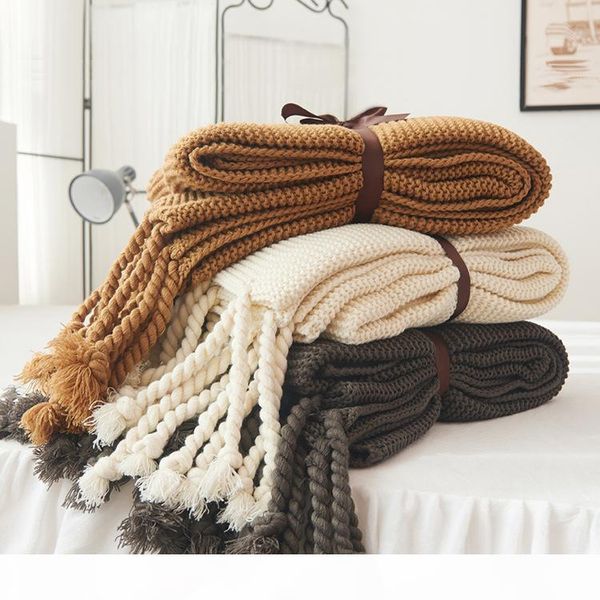 hand-knitted blankets for beds sofa blanket p props tassel weighted throw blanket chunky knit
hand-knitted blankets for beds sofa blanket p props tassel weighted throw blanket chunky knit