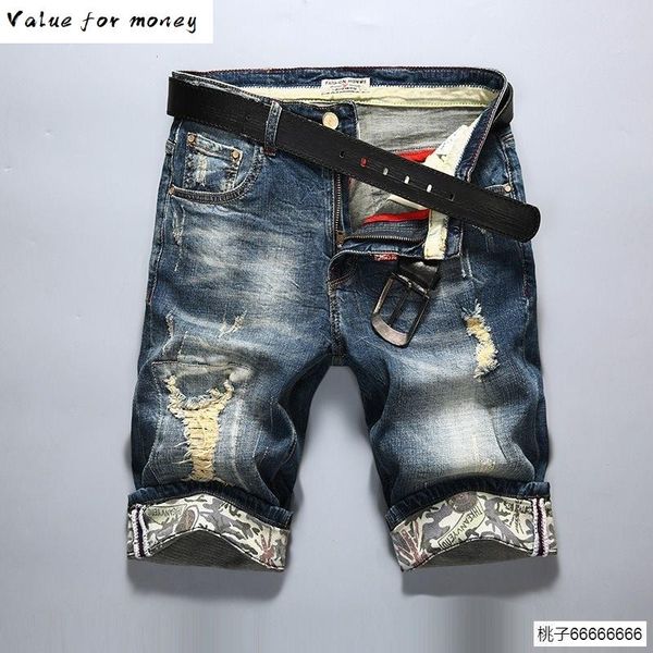 новая мужская мода ripped короткие джинсы одежда хлопок шорты дышащий denim шорты мужской личности, Blue
новая мужская мода ripped короткие джинсы одежда хлопок шорты дышащий denim шорты мужской личности, Blue