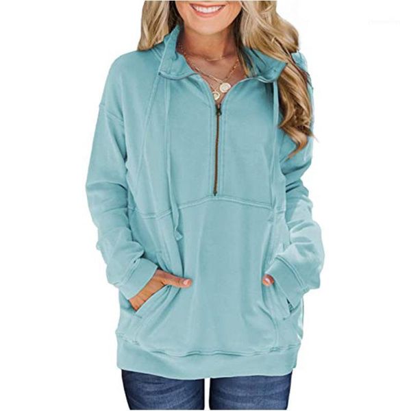 women's hoodies & sweatshirts winter clothes women stand collar long sleeve big pocket pullover girl casual loose zipper black sudader
women's hoodies & sweatshirts winter clothes women stand collar long sleeve big pocket pullover girl casual loose zipper black sudader