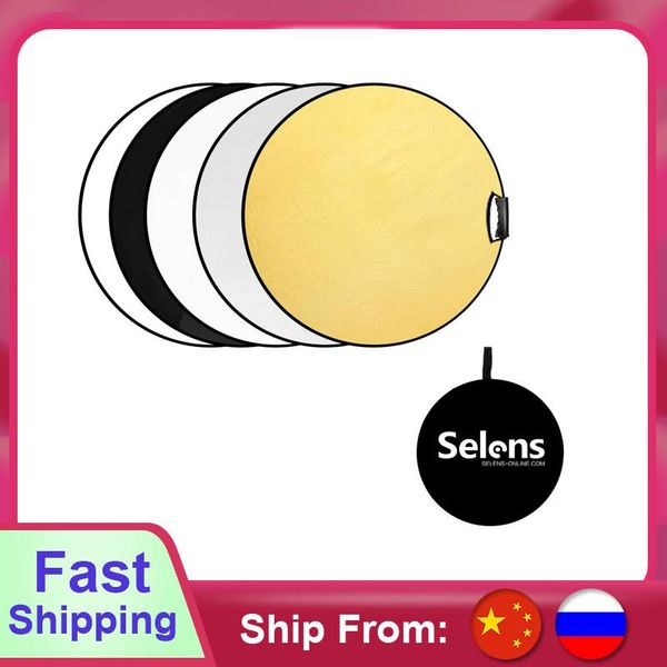 selens portable 5-in-1 24 inch 60cm handle round reflector collapsible multi disc with carrying case p studio
selens portable 5-in-1 24 inch 60cm handle round reflector collapsible multi disc with carrying case p studio