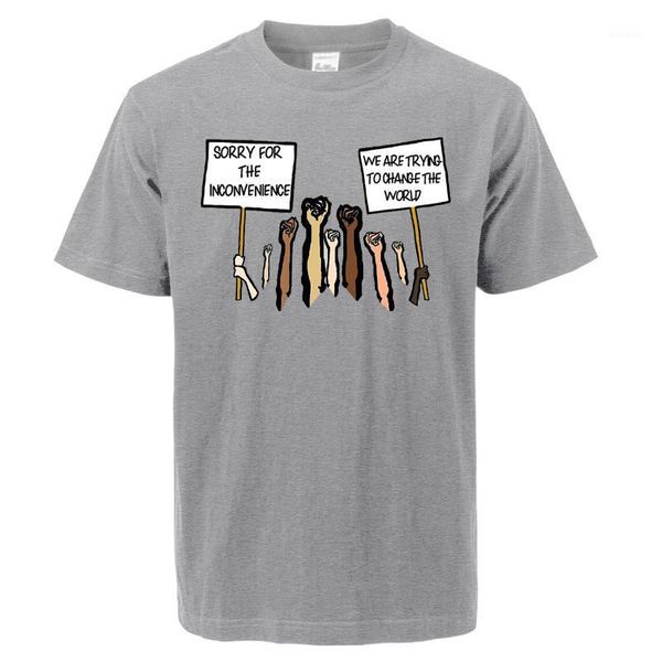 men's t-shirts black lives matter i can't breathe george floyd short sleeves o neck print t-shirt men's cotton 2021 summer t, White;black
men's t-shirts black lives matter i can't breathe george floyd short sleeves o neck print t-shirt men's cotton 2021 summer t, White;black